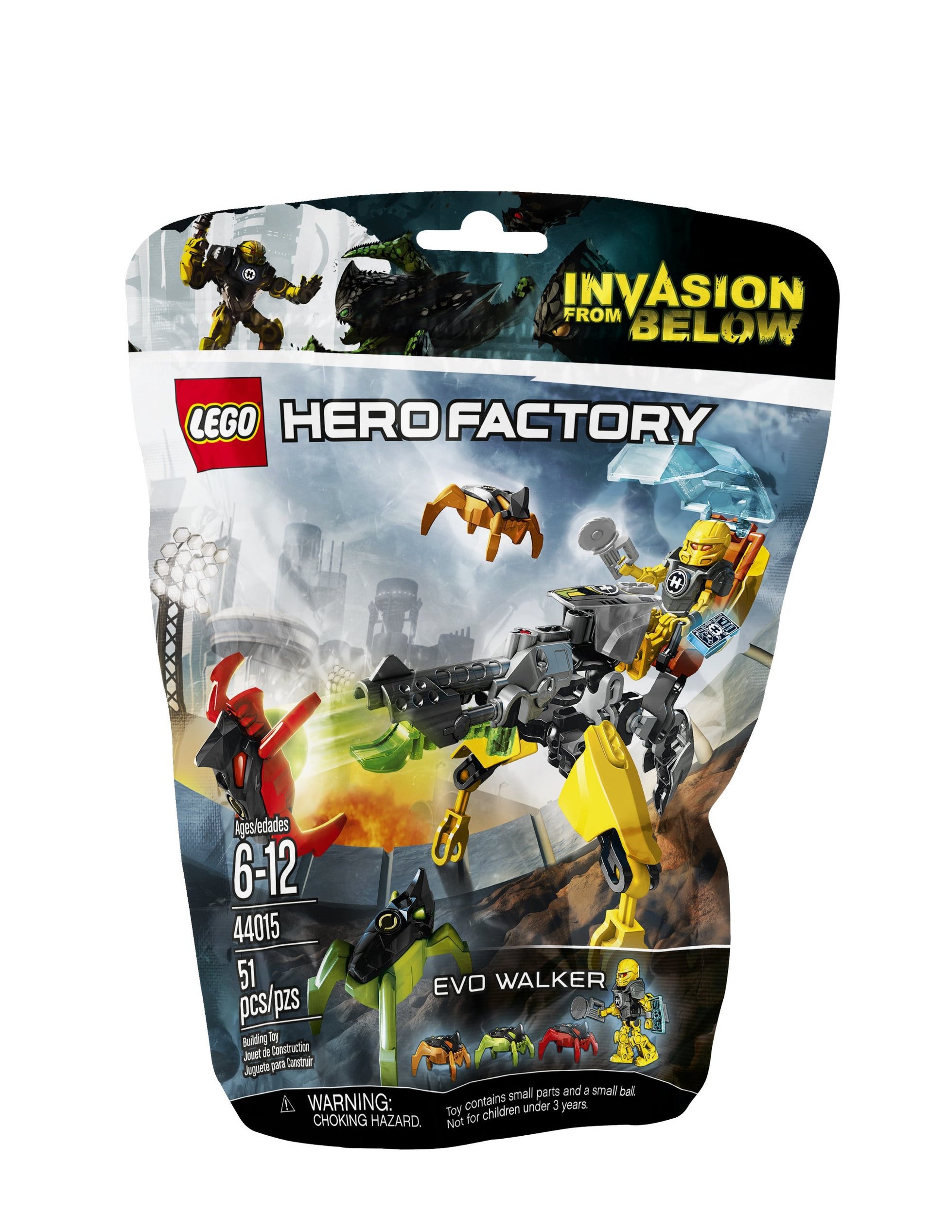 LEGO Hero Factory 44015 Evo Walker Building Set