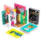 ABC Flash Cards Alphabet Zoo Constructible & Interlocking - Constructible Vocabulary/Animal/Color/Shape/Letter Cards for Toddlers and Preschoolers