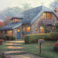 Ceaco - Thomas Kinkade - Lilac Cottage - 300 Large Piece Puzzle for Adults