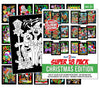Super Pack of 18 Fuzzy Velvet Coloring Posters (Christmas Edition) - Excellent Family Time Craft Project to Share and Color - All Ages DIY Coloring