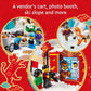 LEGO Lunar New Year Ice Festival 80109 Building Kit; Gift Toy for Kids Aged 8 and Up; Building Set Featuring a Detailed Winter Scene, Chun Ice