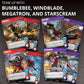 Transformers TCG: Bumblebee Vs. Megatron 2-Player Starter Set | 1 Ready-to-Play Deck | 44 Cards Incl. Bumblebee