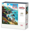 Boardwalk Big Sur 500 Piece Jigsaw Puzzle Coastal Scenic California Puzzles with Premium Box, Gift for Adults and Family 16"x20"