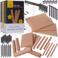 MALUVRIAN Arts and Craft Kit for Kids Extra Foam Wood Kit with 18 Pieces of Craft Foam Wood | Kids Tool Set | Building Toys Educational | Learning