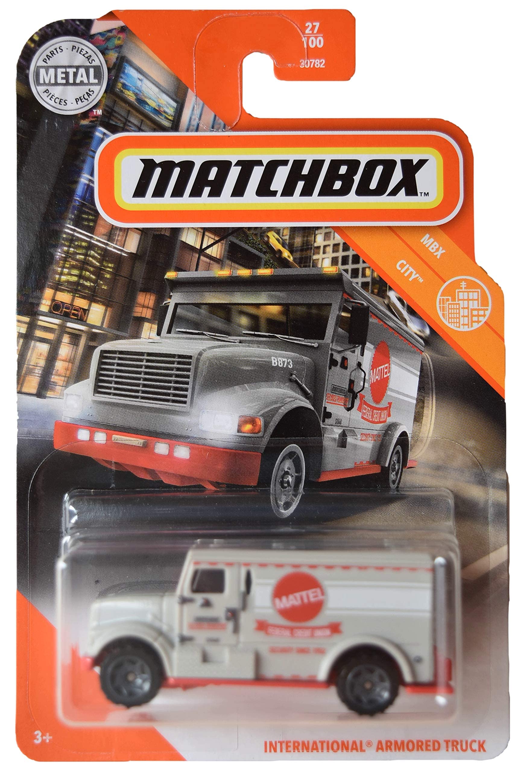 Matchbox International Armored Truck - 27/100 MBX City Series