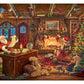 Buffalo Games - Thomas Kinkade Santa Checking His List - 1000 Piece Puzzle
