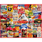 White Mountain 1000 Piece Jigsaw Puzzle Nostalgic Pie Label Collage, Pies