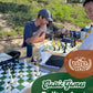 WE Games Bobby Fischer Ultimate Chess Pieces Set, Staunton Plastic Tournament Chess Set - Extra Queens, Triple Weighted