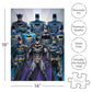 AQUARIUS DC Comics Batman Batsuits Puzzle (500 Piece Jigsaw Puzzle) - Glare Free - Precision Fit - Officially Licensed DC Comics Merchandise