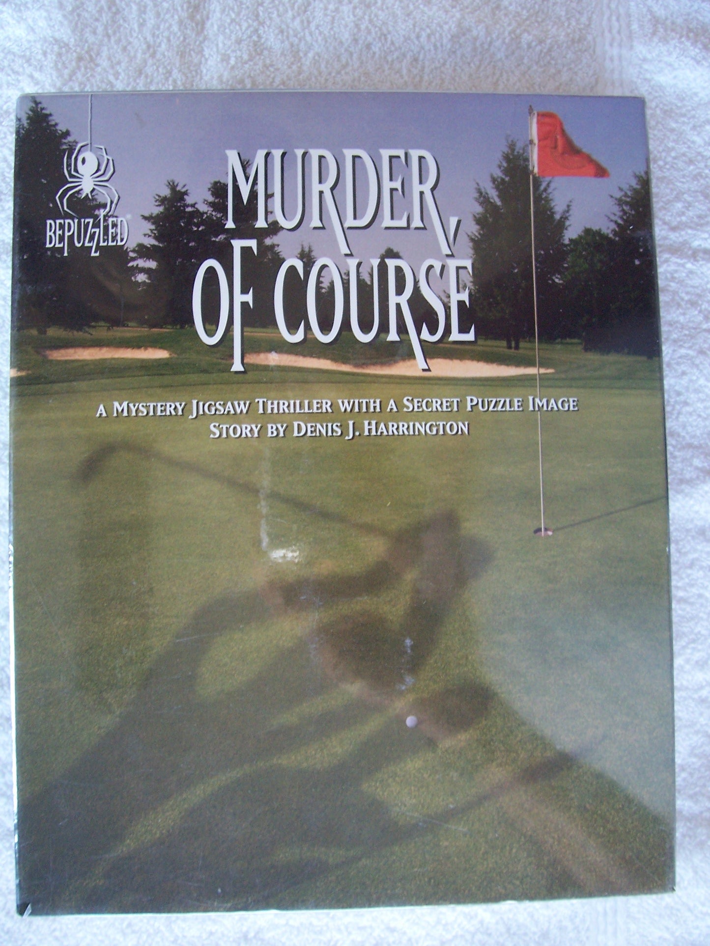 Murder of Course BePuzzled 1000 Piece Mystery Jigsaw Puzzle by Bepuzzled