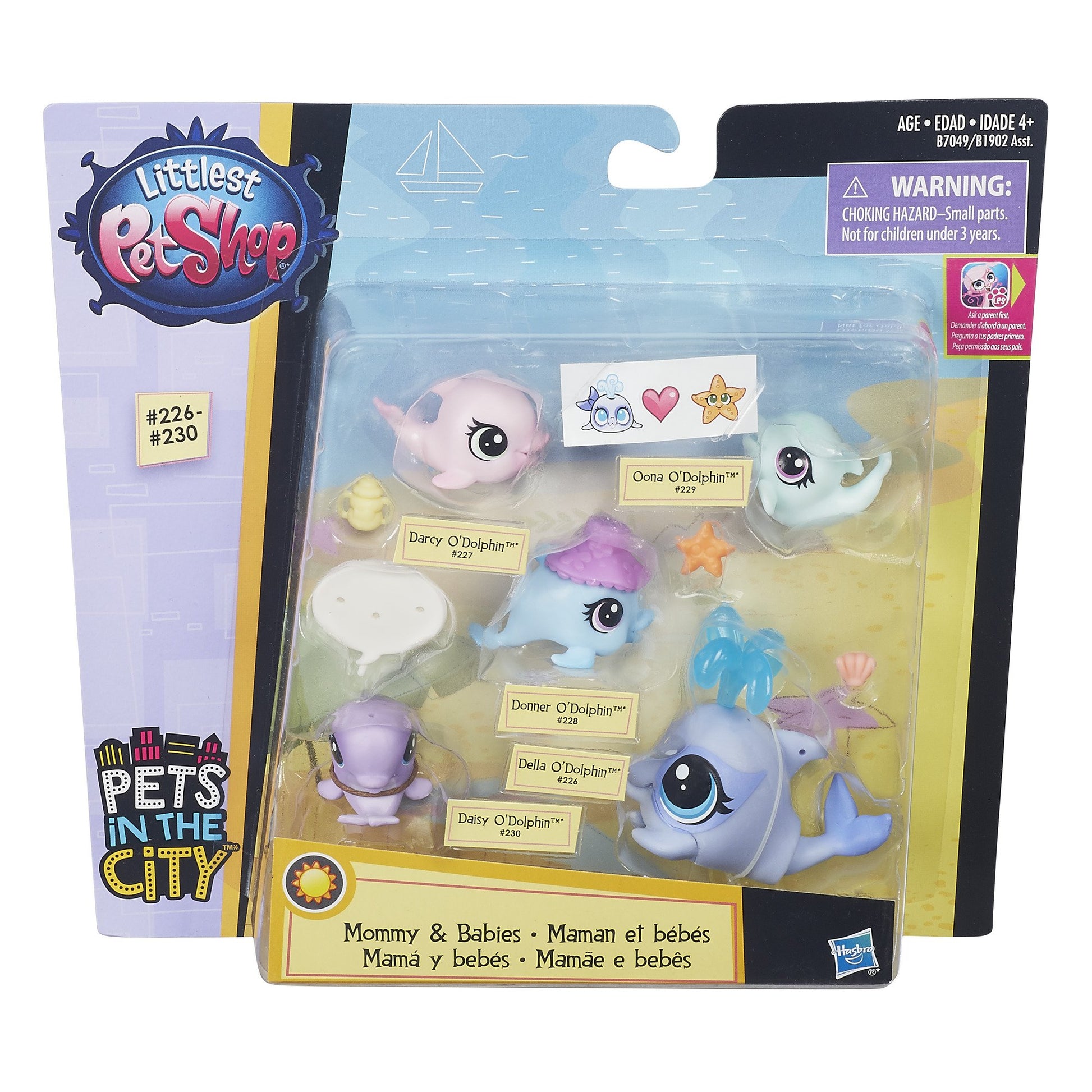 Littlest Pet Shop Dolphin Family