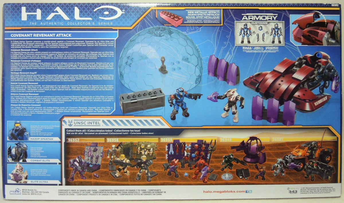 Mega Bloks Halo Covenant Revenant Attack