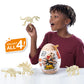 Robo Alive Dino Fossil Find - Stegosaurus by ZURU Excavate Dinosaur Fossils Digging Kit Collectible Toy with Slime, Multi-Color, Small