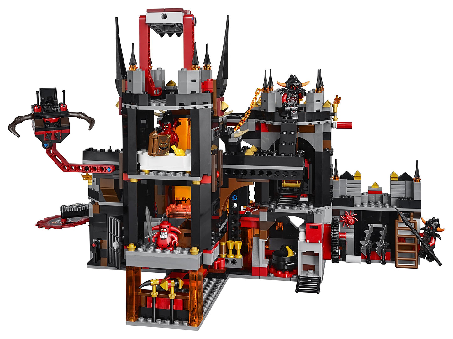LEGO Nexo Knights 70323 Jestro's Volcano Lair Building Kit (1186 Piece)