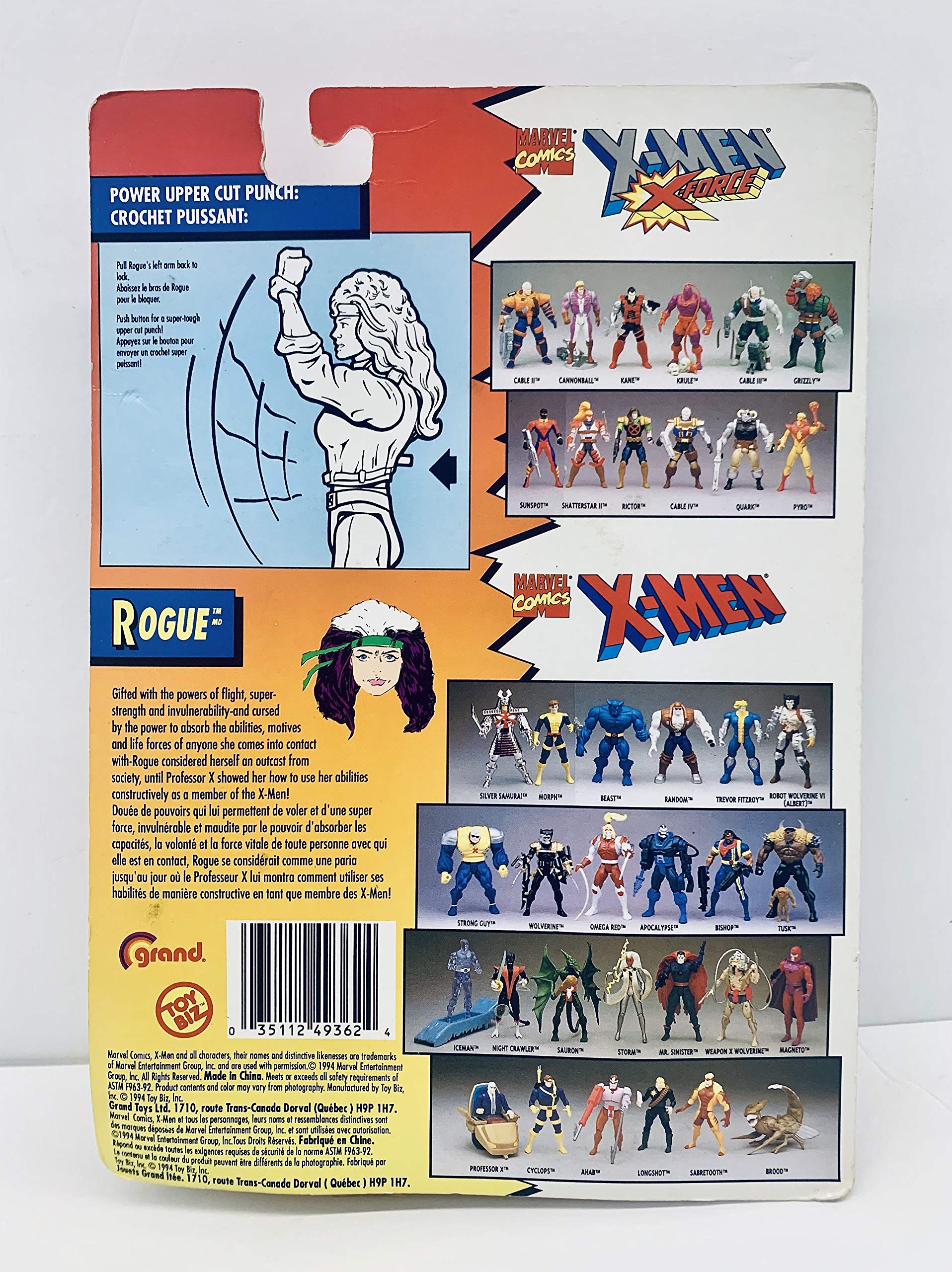 X-Men > Rogue Action Figure