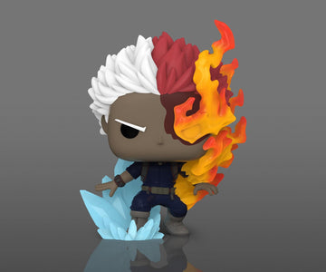 Funko POP! Animation My Hero Academia Shoto Todoroki (Glow in The Dark), Exclusive