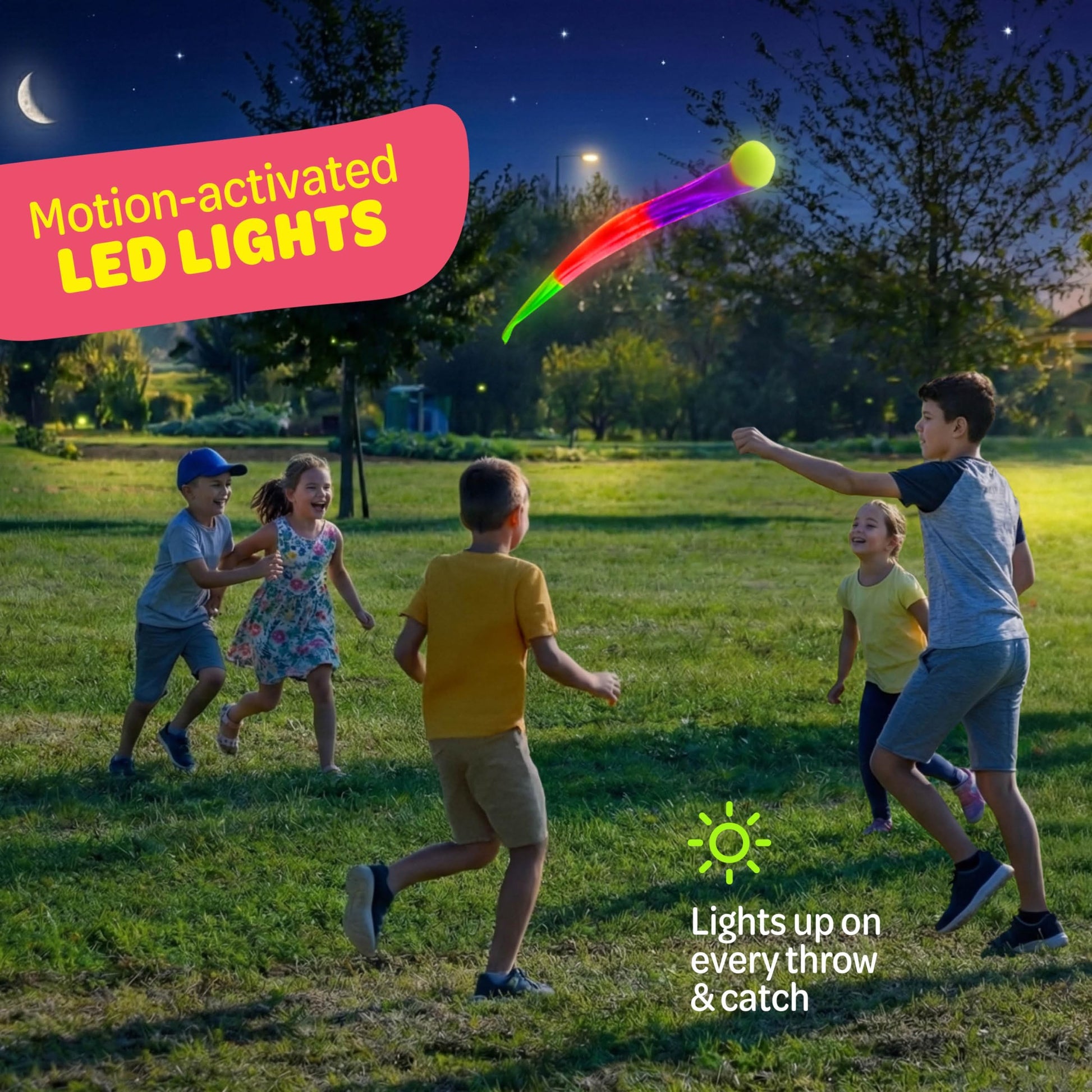 Light-up Slingtail Ball Toy - Baseball Tail Toys for Boys Ages 8-13 Years