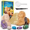 National Geographic Ancient Egypt Dig Kit with Gems and Replica Artifacts