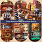 DIY Miniature House Kit, DIY Book Nook with LED Light | 3D Puzzles for Adults and Teens, Tiny House Building Kits for Bookshelf Decor, Relaxing Gift