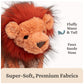 GUND Cozys Collection Lion 10-Inch Stuffed Animal Sensory Toy for Ages 0+