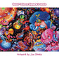 Cosmic Crunch Breakfast Cereal Monster Puzzle By Joe Simko | 1000 Piece Jigsaw Puzzle Toy | Interactive Brain Teaser for Family Game Night | 29 x 20