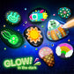 Rock Painting Kit- Glow in The Dark Rock Kit, Arts and Crafts for Kids Ages 6-12, Art Supplies Toy, Kids Craft Paint Kits, Arts & Crafts for Boys