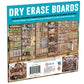 Renegade Games: Hadrian’s Wall & The Anarchy - Dry Erase Boards - 4 Double-Side Reusable Boards, Strategy Euro Game Accessory Pack, Garphill Games