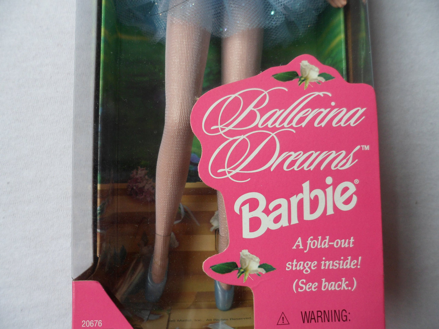 Ballerina Dreams Barbie Doll Special Edition (Reddish Hair) w Fold Out Stage! (1998)