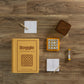 WS Game Company Boggle Vintage Bookshelf Edition, Classic Word Games, Linen-Wrapped Book Box with Retro 1976 Design, Ages 8+