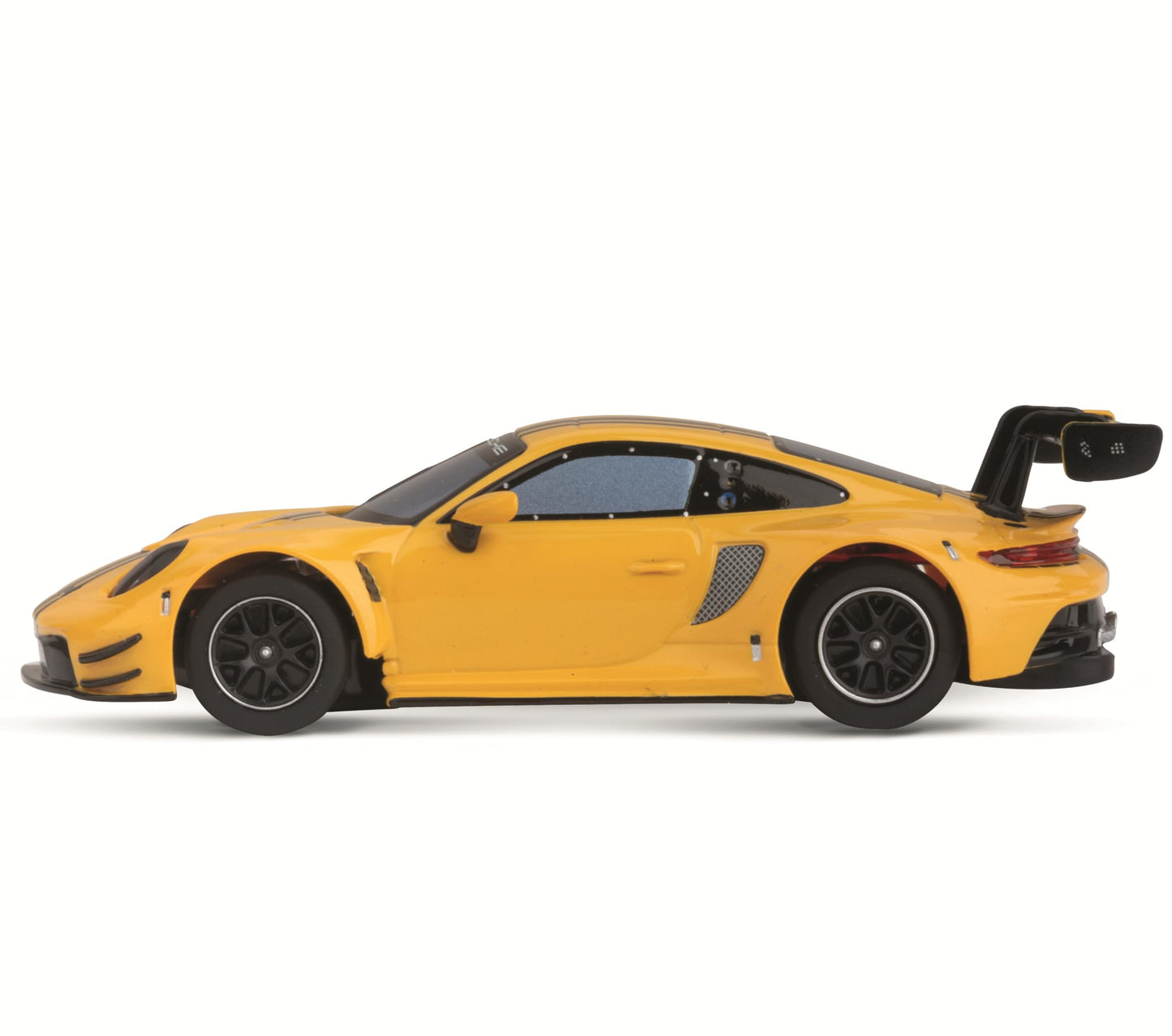 Carrera Hybrid Racing Car Porsche 911 GT3 R Speed Yellow 1:50 Scale Front and Rear Lights USB-C Rechargeable RC Additional Vehicle
