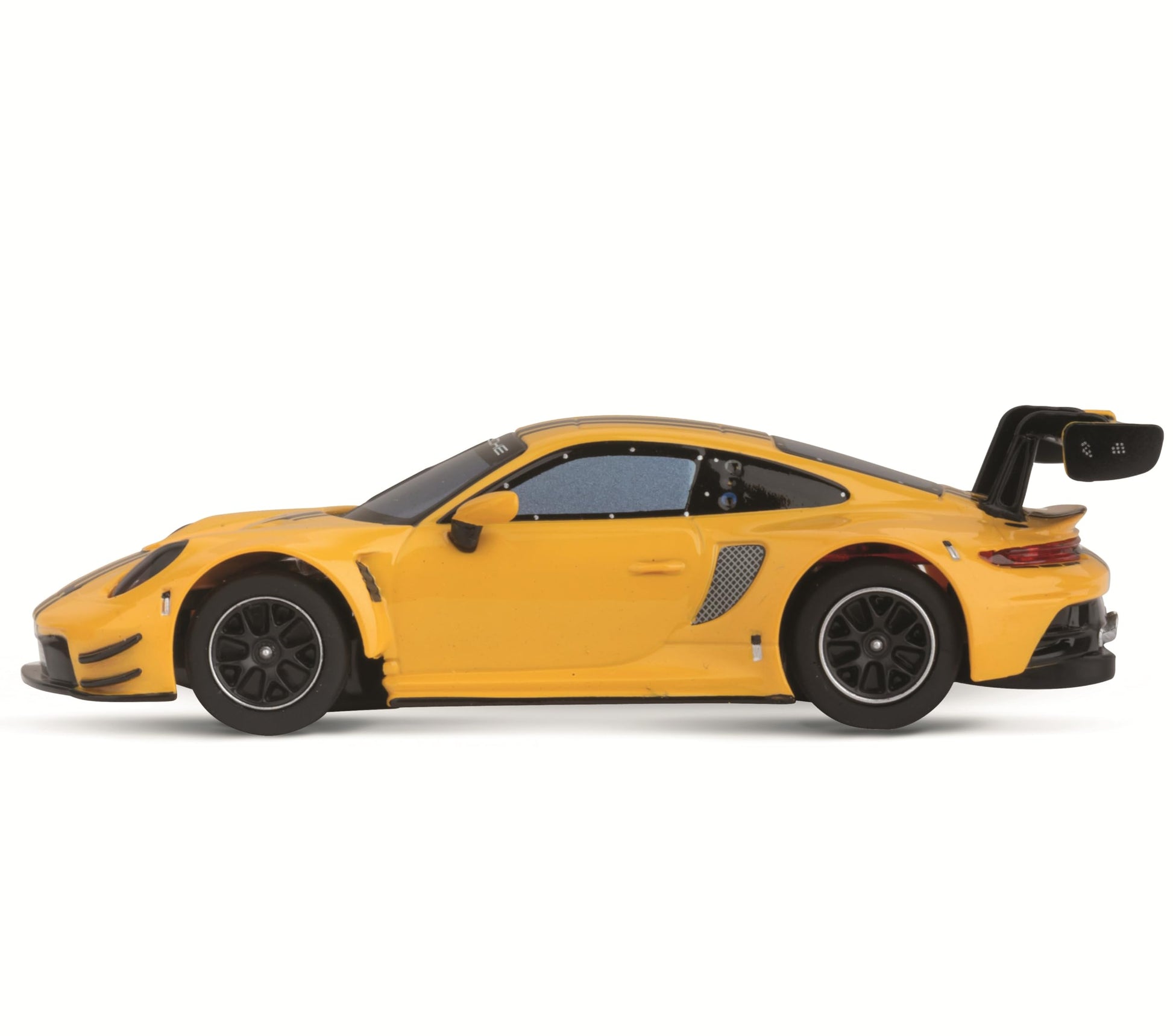 Carrera Hybrid Racing Car Porsche 911 GT3 R Speed Yellow 1:50 Scale Front and Rear Lights USB-C Rechargeable RC Additional Vehicle
