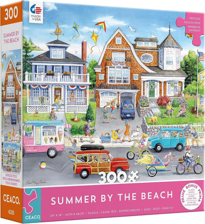 Ceaco - Summer by The Beach - 300 Piece Jigsaw Puzzle