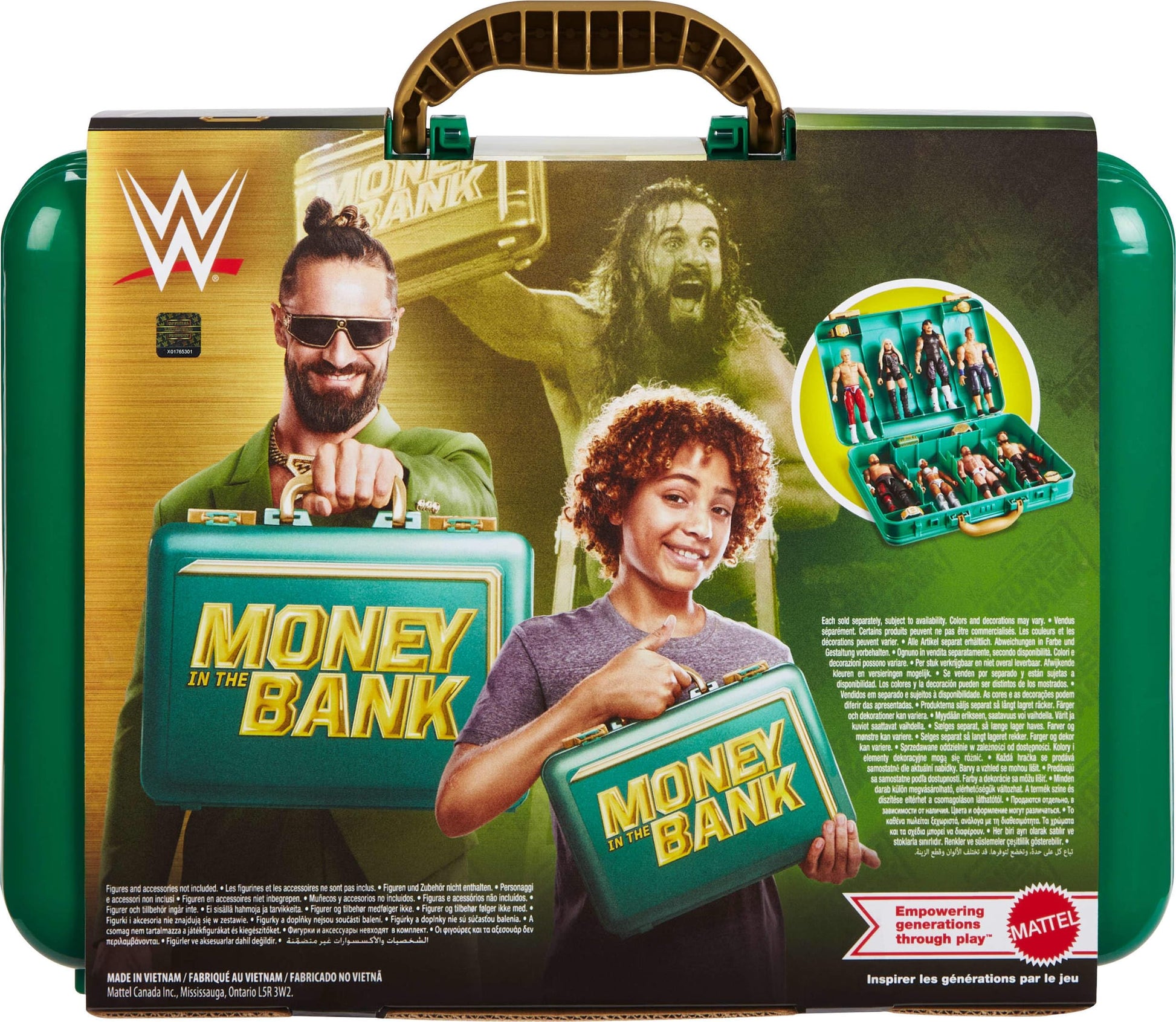 Mattel WWE Money in The Bank Collector Case