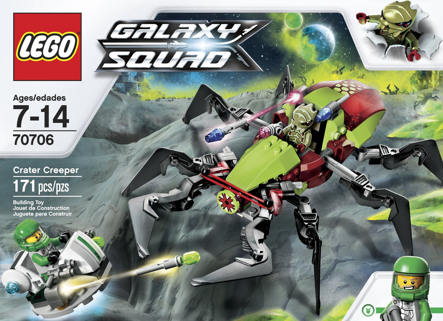 LEGO Galaxy Squad Crater Creeper