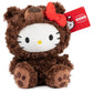 GUND Sanrio Hello Kitty Philbin 6” Plush Toy in Teddy Bear Outfit; Ages 1+