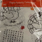 Thanksgiving Table Cloth Paper Children's Activity Tablecover