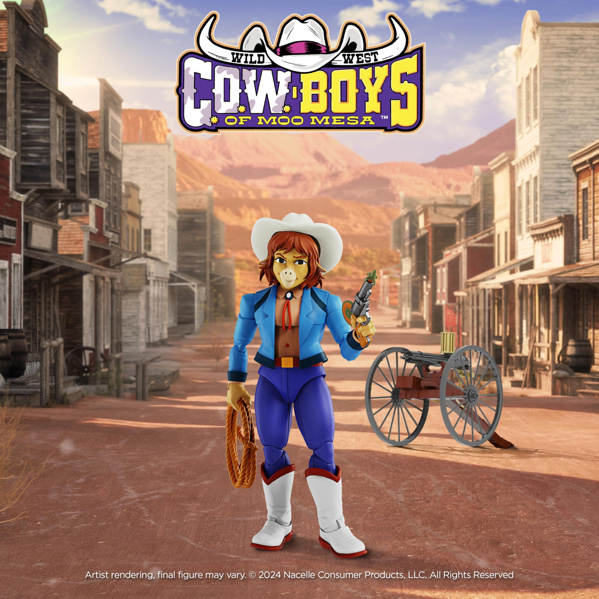 Nacelle Consumer Products C.O.W. Boys of Moo Mesa: Cowlamity Kate Action Figure