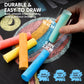 JOYIN 16 PCS Sidewalk Chalks Set Non-Toxic Washable Jumbo Chalk Bulk for Toddlers 1-3, Painting on Chalkboard, Driveway and Playground, Outdoor
