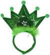 Shamrock Tiara Headband Party Accessory (1 count) (1/Pkg)