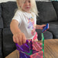 CreateOn Crayola Magnetic Tiles, Building Set for Kids, Magnetic Toys for Kids, Travel Toys, Classroom Sensory Toy Blocks, STEM & Montessori Tools