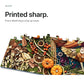 Farmhouse Harvest Garden Collage 500 Piece Jigsaw Puzzle for Adults, Colorful Folk Art Chicken Puzzle with Pumpkins and Flowers, 20.5 x 15 in