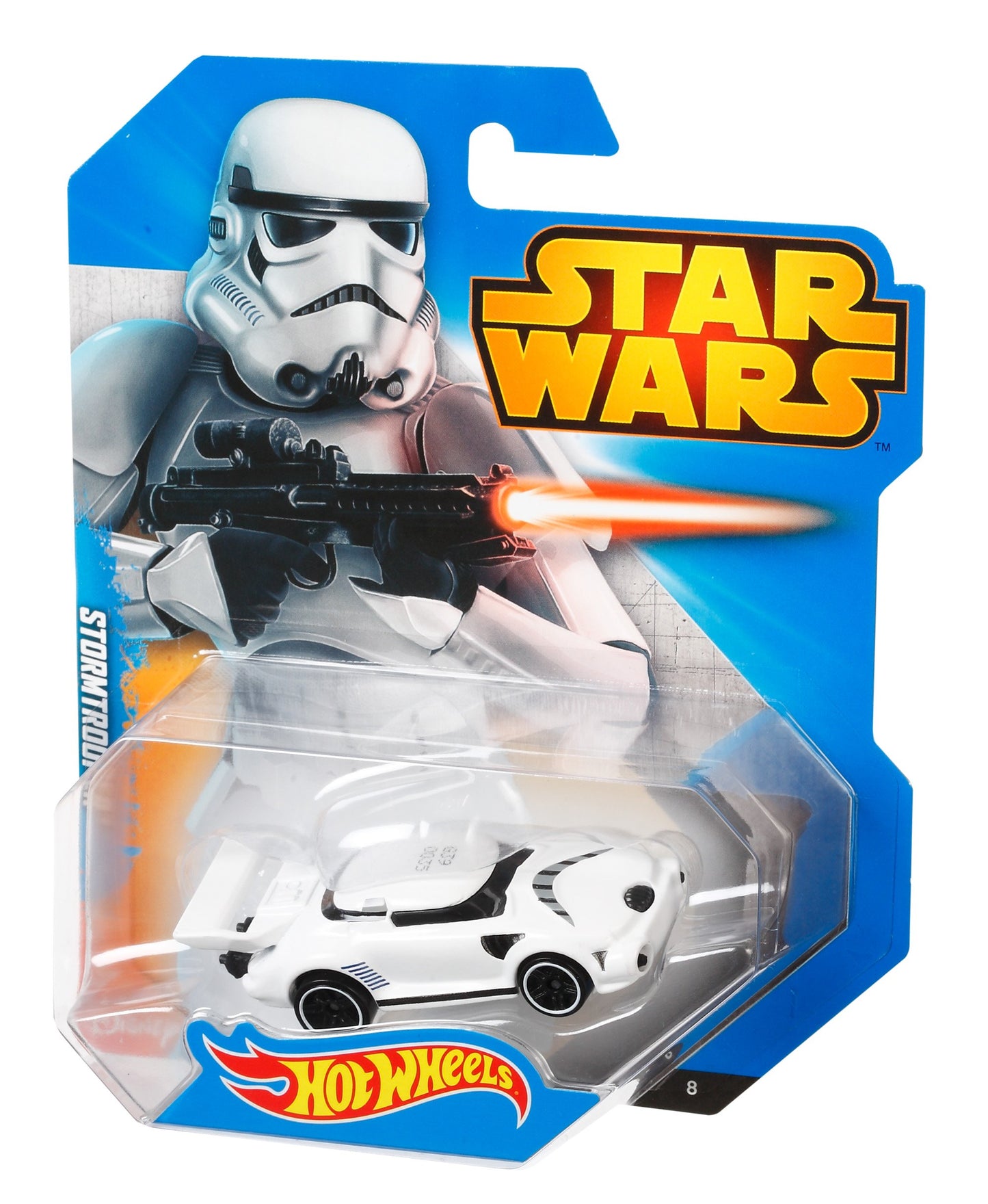 Hot Wheels Star Wars Storm Trooper Character Car