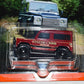 Matchbox Land Rover Series RED Land Rover Ninety