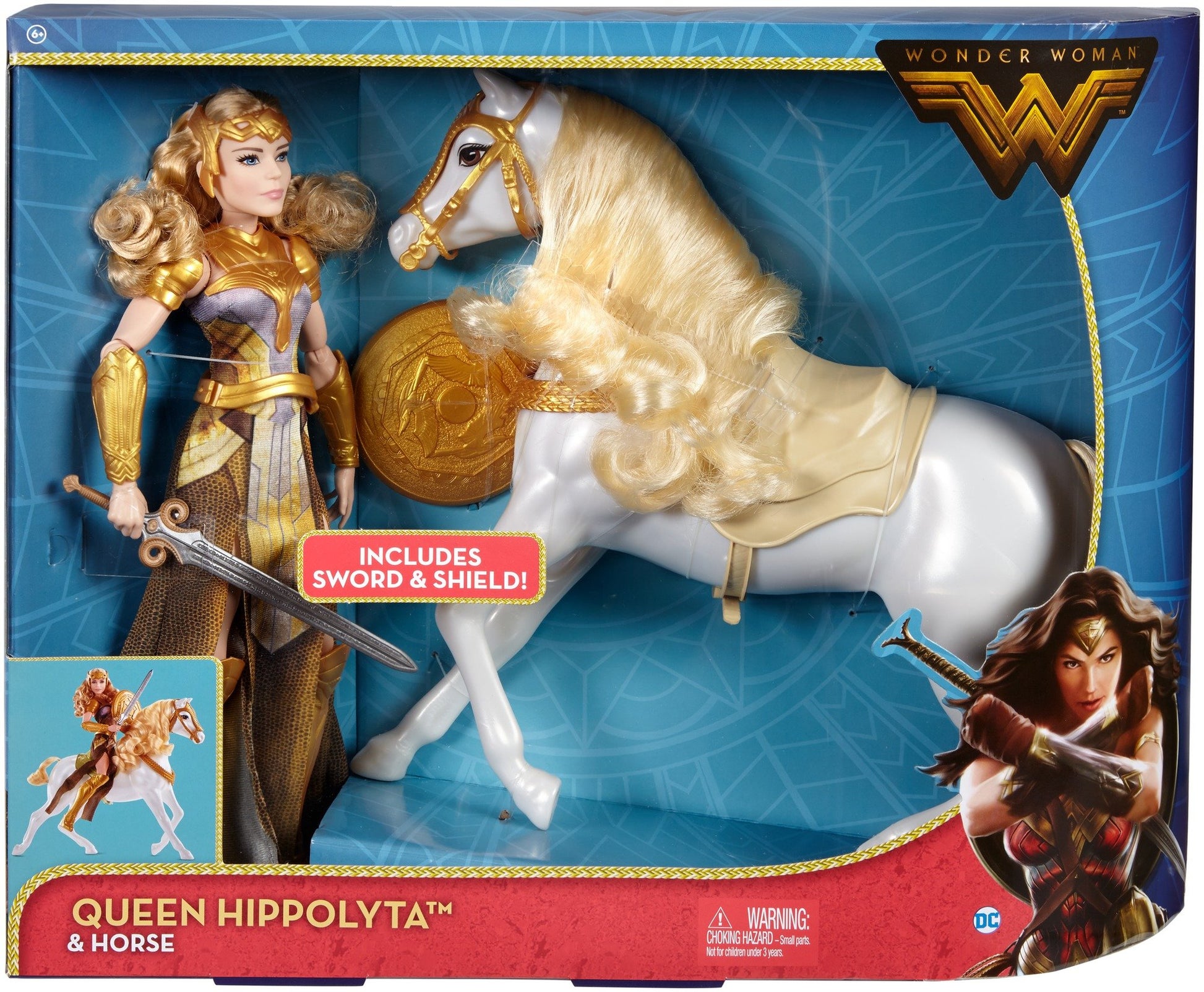 Mattel Wonder Woman Queen HIPPOLYTA & Horse