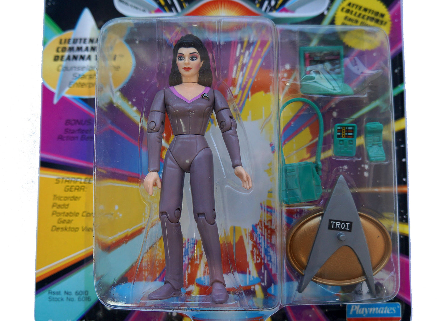 Star Trek: The Next Generation Lieutenant Commander Deanna Troi Action Figure 4.75 Inches