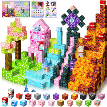 FQOIUD Magnetic Blocks 150PCS Building Set