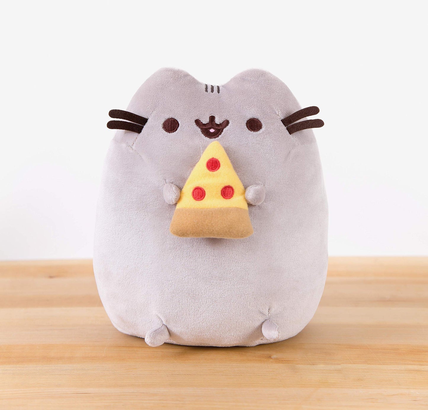 GUND Pusheen Pizza Snackable 9.5-Inch Plush Toy for Ages 8+