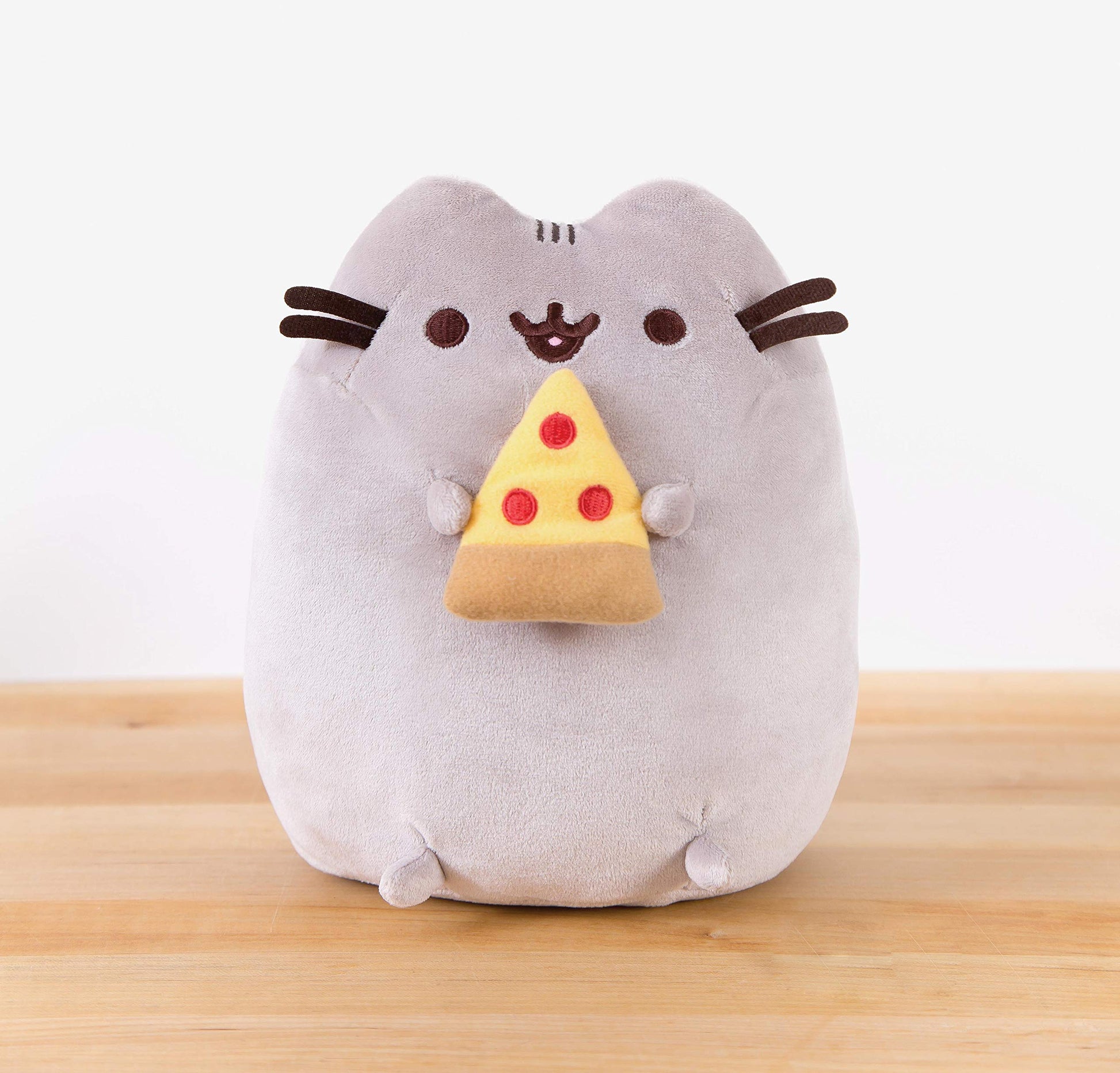 GUND Pusheen Pizza Snackable 9.5-Inch Plush Toy for Ages 8+
