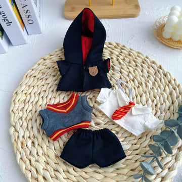 17cm Doll Clothes Accessories Outfits 5 Piece Set Fashion Clothing Accessories Replacement for bubu Monster Doll, Have a Seat Clothes Set Birthday