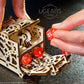 UGEARS 3D Puzzle for Board Games - Dice Keeper for 8 Dice Unique Mechanical Devices Dice Holder for Family Tabletop Role-Playing Games - Dice Holder